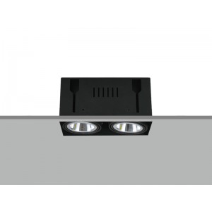 TE FH2108 2x10W Trim-less Square Recessed LED Downlight              