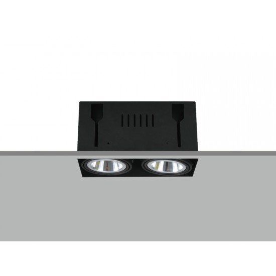 TE FH2108 2x10W Trim-less Square Recessed LED Downlight TE FH2108 2x10W Trim-less Square Recessed LED Downlight