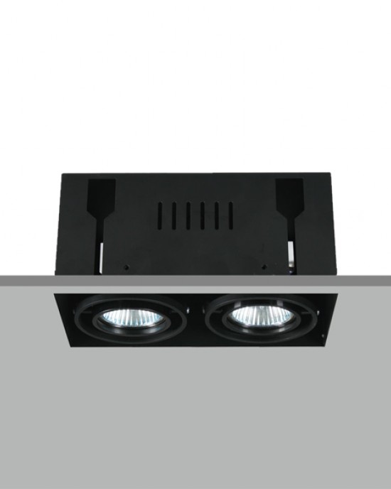 TE FH2788 2x7W Trim-less Square Recessed LED Downlight