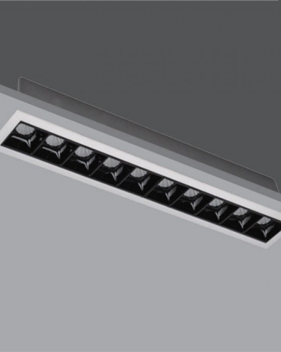 TE Recessed Linear LED Downlight LN2898-9 20W     