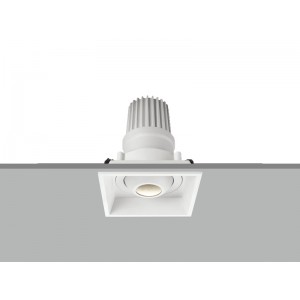 TE VN2928 7W Adjustable Tilt Angle Square Recessed Downlight