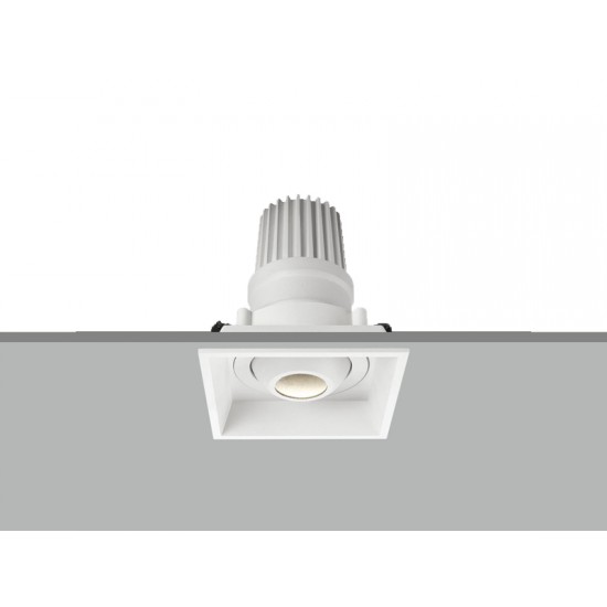TE VN2928 7W Adjustable Tilt Angle Square Recessed Downlight