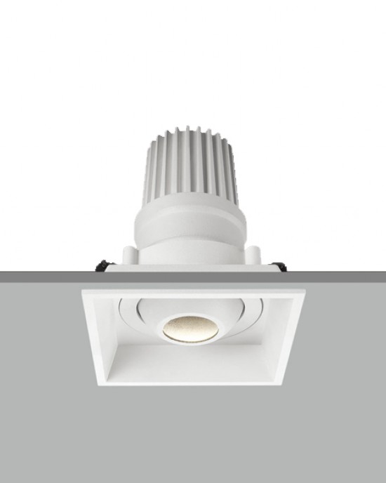 TE VN2928 7W Adjustable Tilt Angle Square Recessed Downlight