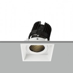TE VN3558 10W Adjustable Tilt Angle Square Recessed LED Downlight TE VN3558 10W Adjustable Tilt Angle Square Recessed LED Downlight