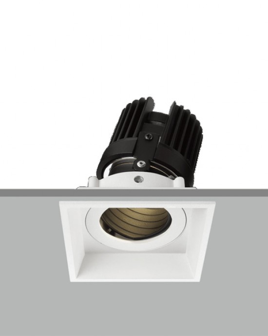 TE VN3558 10W Adjustable Tilt Angle Square Recessed LED Downlight