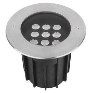 TE 9x3W In-ground Light